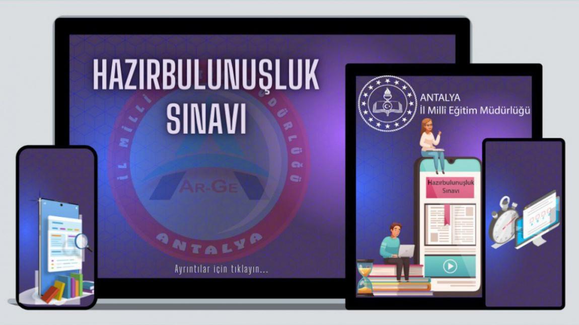 Antalya İl Milli Eğitim Müdürlüğü Ölçme Değerlendirme Merkezi Hazırbulunuşluk Sınav Takvimi